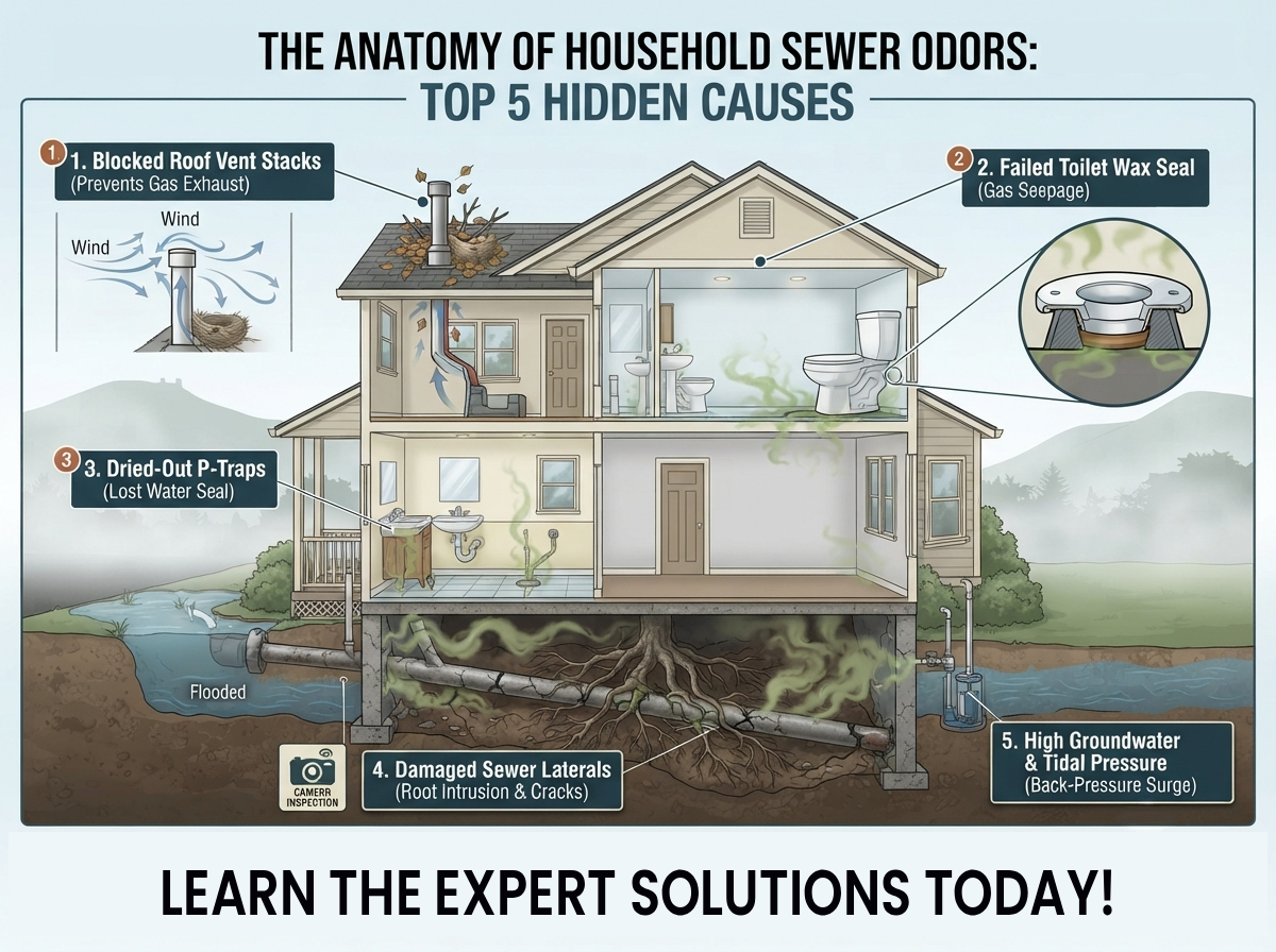 Sewer Smell in the House